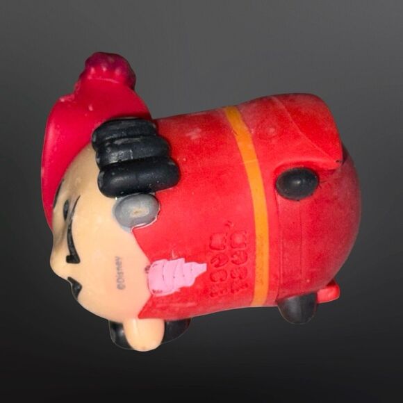 Disney Tsum Tsum Peter Pan’s Captian Hook Stackable Figure Large Size A14 - Picture 4 of 4